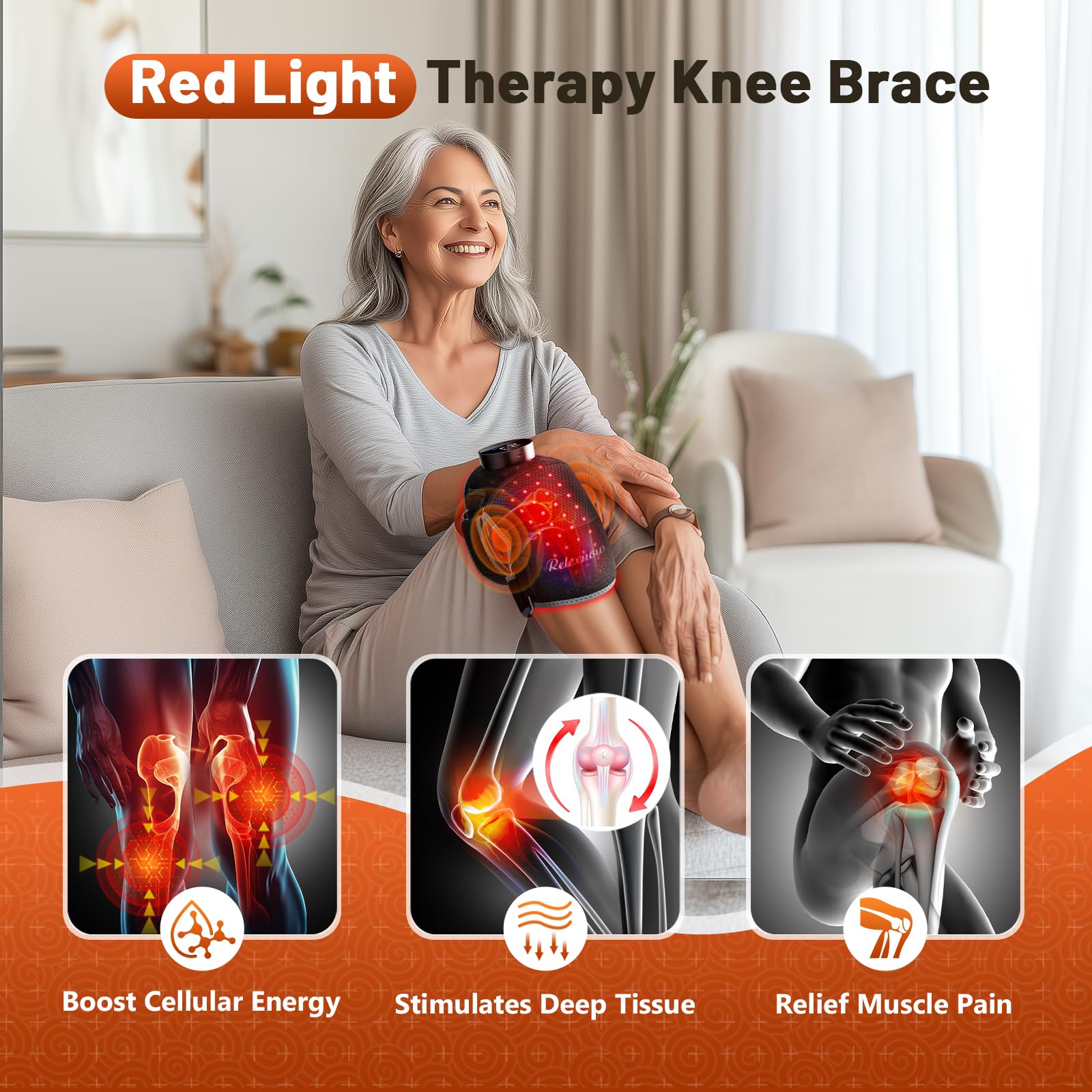 RELEXNOW cordless controller enables wireless operation for mobility.