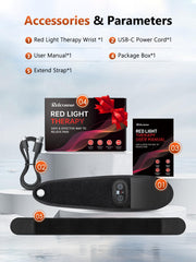 RELEXNOW compact therapy glove on hand for portable use