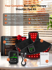 RELEXNOW wearable heating pad delivers steady warmth along with gentle massage