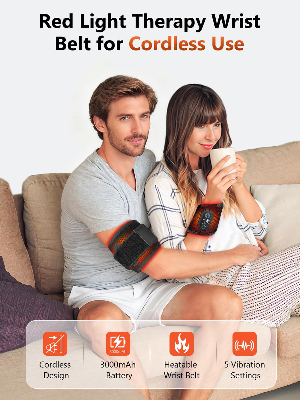 RELEXNOW wireless 3000mAh battery enables on-the-go therapy