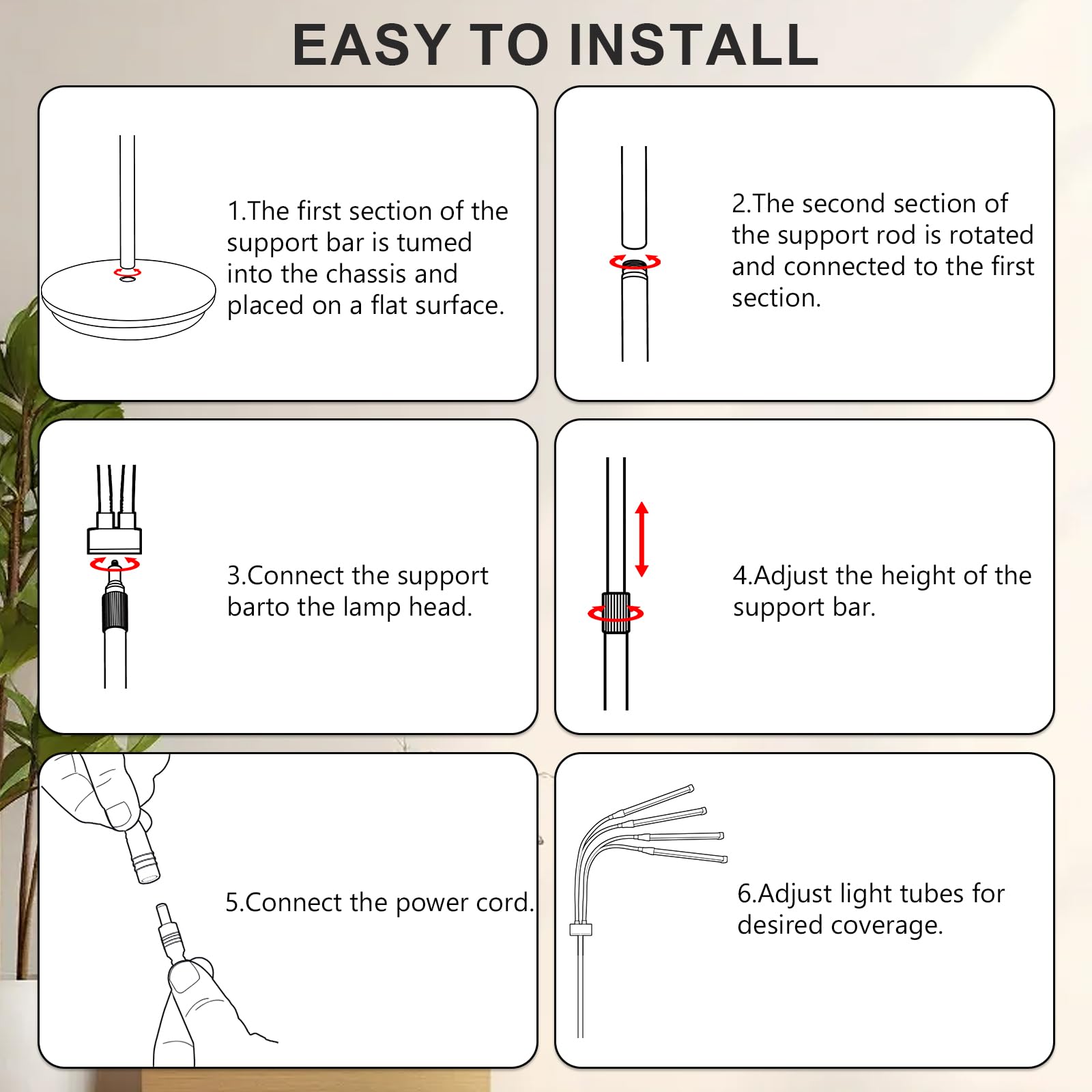 Relhafethy red light lamp in a bedroom setup for calming ambience