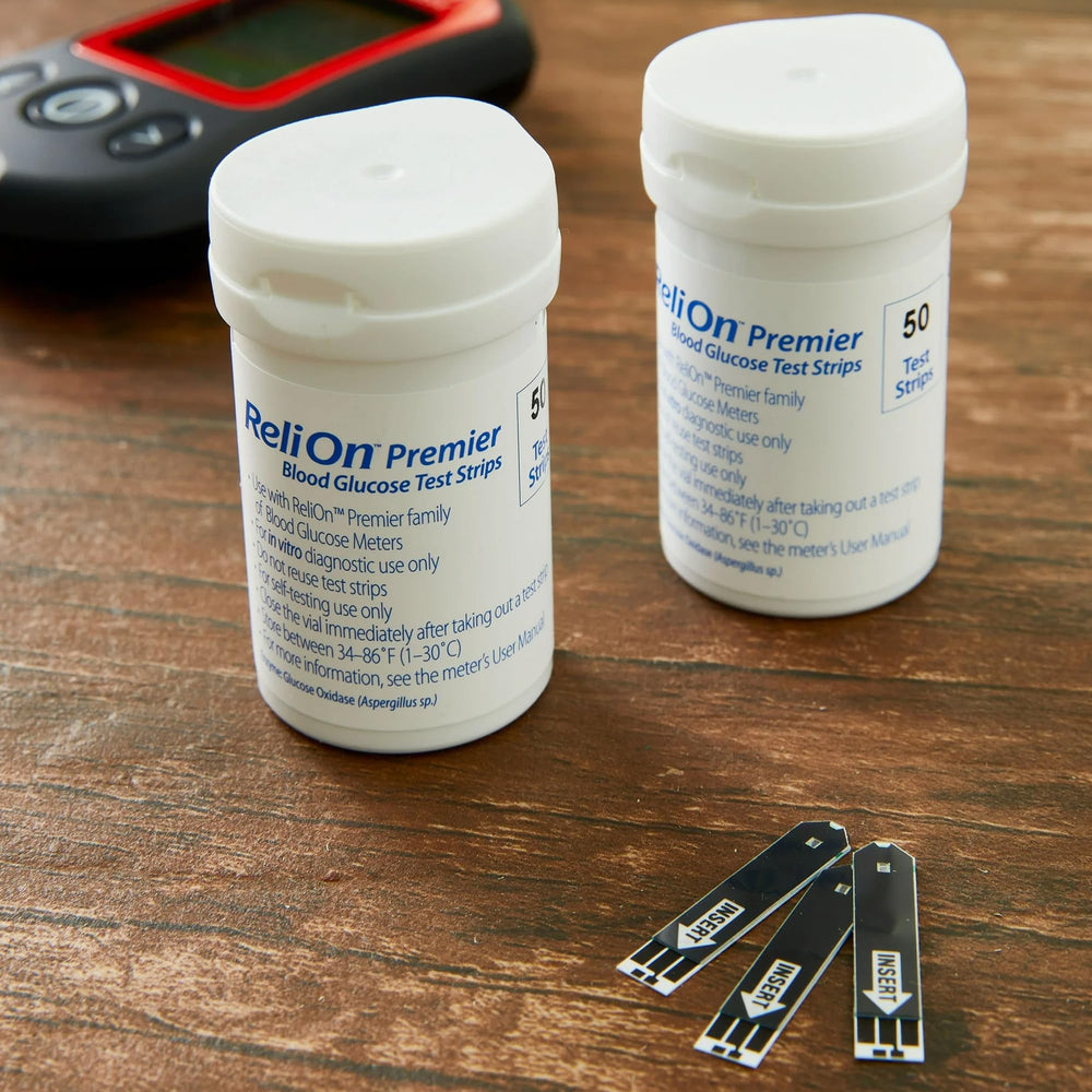 ReliOn Premier high-quality construction supports dependable glucose testing.