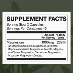 Relify Compression Relief Magnesium Complex packaging on a desk ready to use