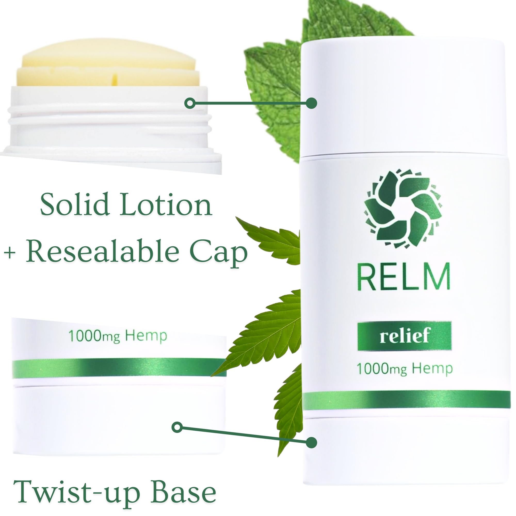 Relm Wellness Camphor close-up emphasizes soothing aroma and targeted relief.