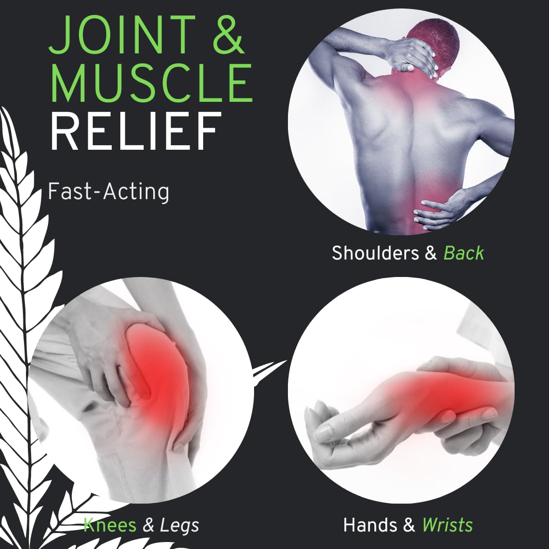 Relm Wellness Relief Stick application close-up showing easy, mess-free use.