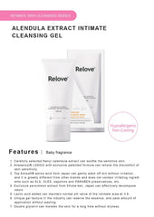 Relove Calendula Extract Feminine Wash supports gentle flora balance in intimate care