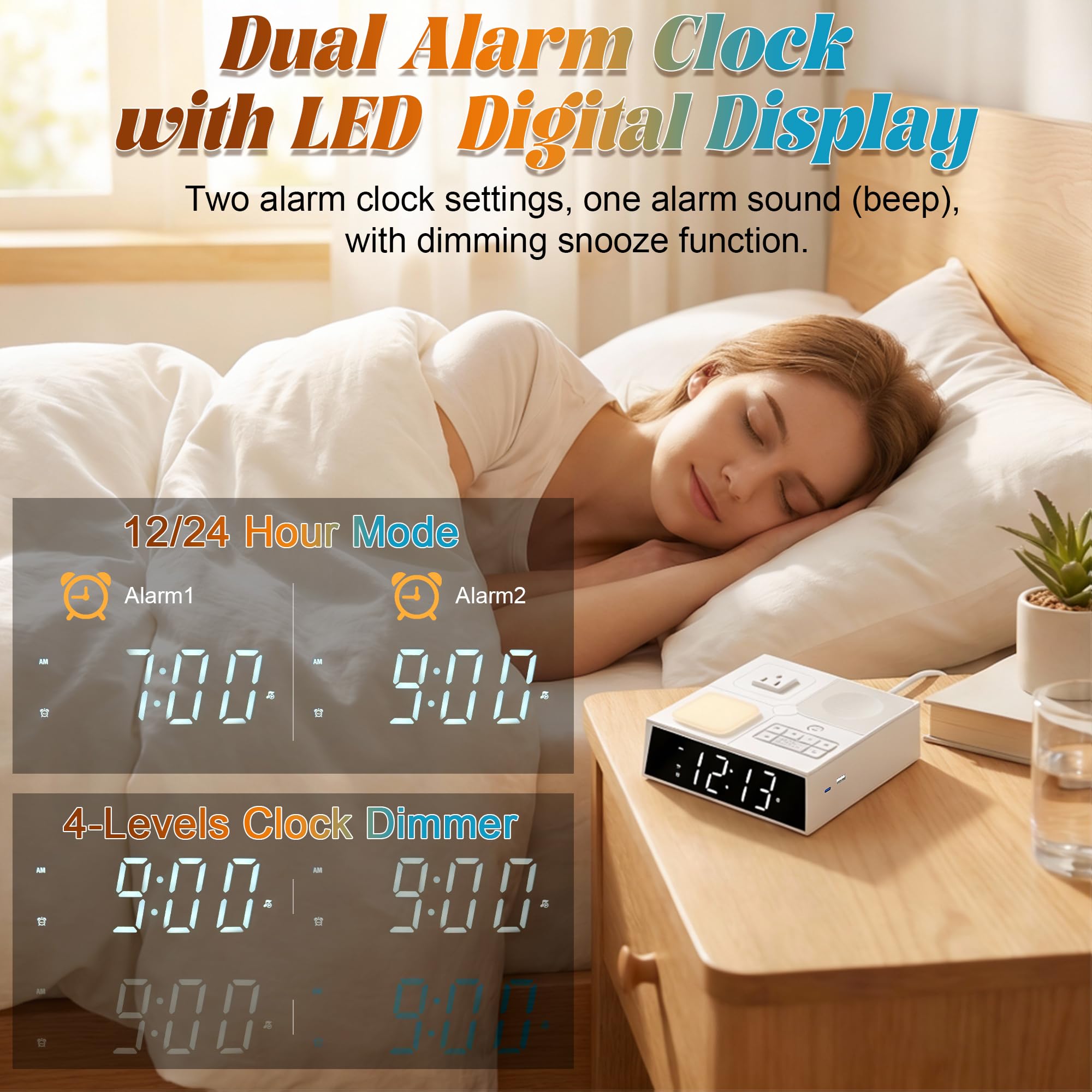 Relting compact panel design fits neatly on desks.