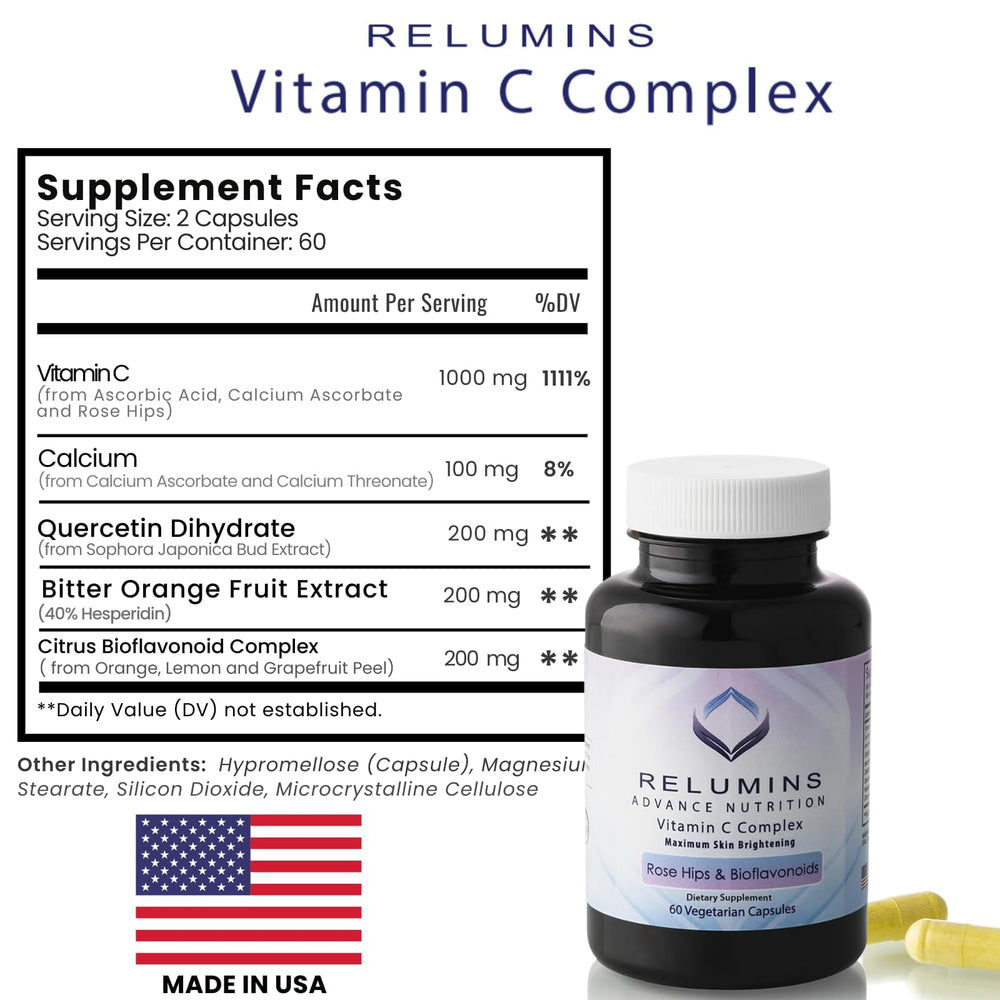 Relumins 1-month supply bundle supports consistent daily use.