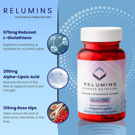 Relumins Vitamin C MAX bottle delivers plant-based vitamin C for immune support