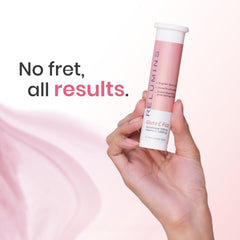 Relumins Gluta C Fizz ingredient highlight: glutathione and vitamin C.
