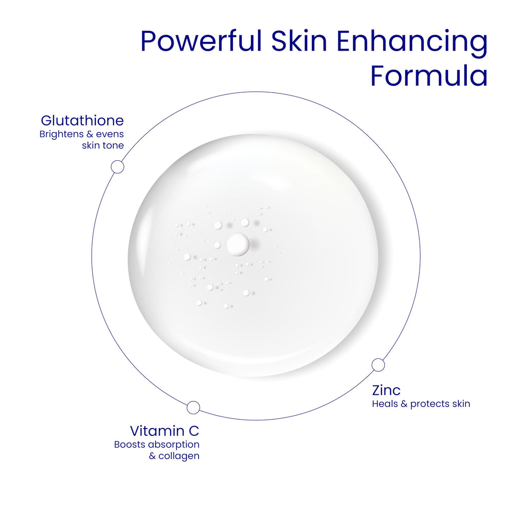 Relumins packaging close-up with ingredient list enhances transparency and trust.
