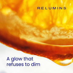 Relumins Thio-Glow with vitamin C, E, and Biotin for radiant health.