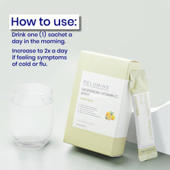 Relumins Vitamin C Shots daily routine supports radiant appearance and hydration.