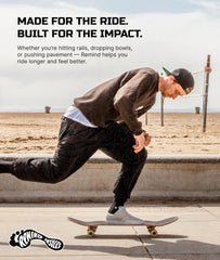 Remind Medic insoles moisture-wicking layers keep feet dry and fresh.