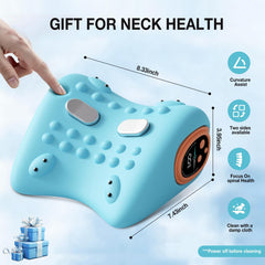 Remkove ergonomic neck pillow support improves posture and comfort.