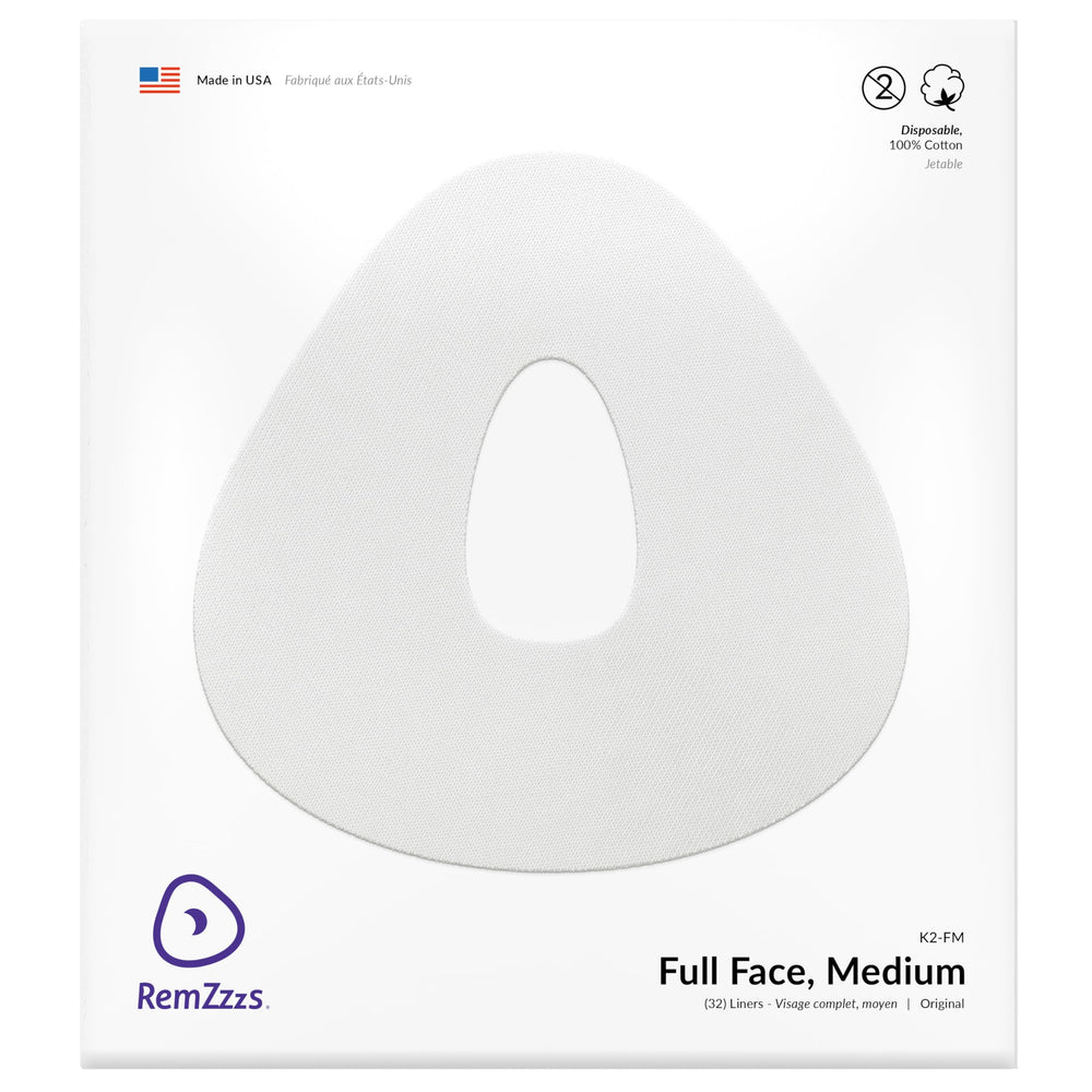 RemZzzs full-face CPAP liners pack for comfortable, leak-reducing nightly accessory.