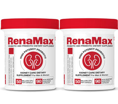 RENAMAX Kidney Restore bottle shown for daily kidney-friendly support.
