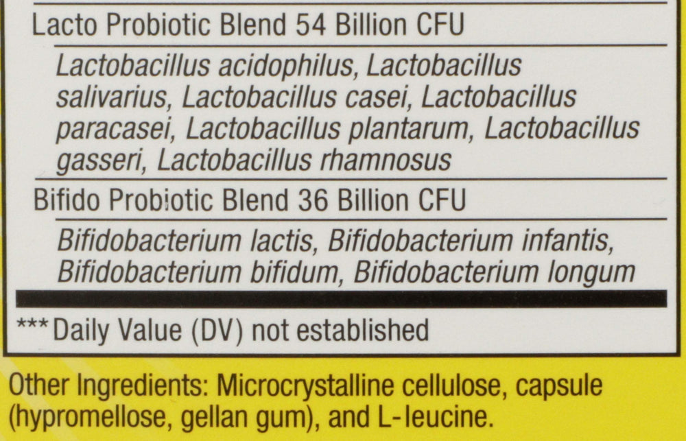 Renew Life delayed-release capsules reach the gut intact for effectiveness.