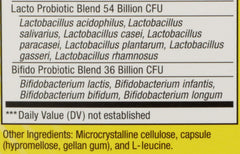 Renew Life delayed-release capsules reach the gut intact for effectiveness.