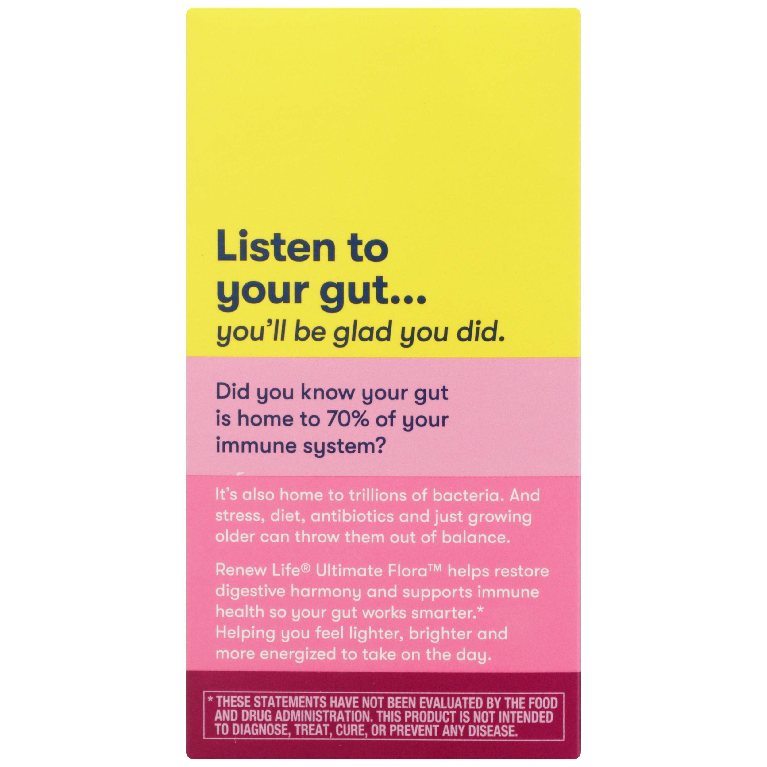 Renew Life Women's Care Probiotic capsules designed for gut and immune health.