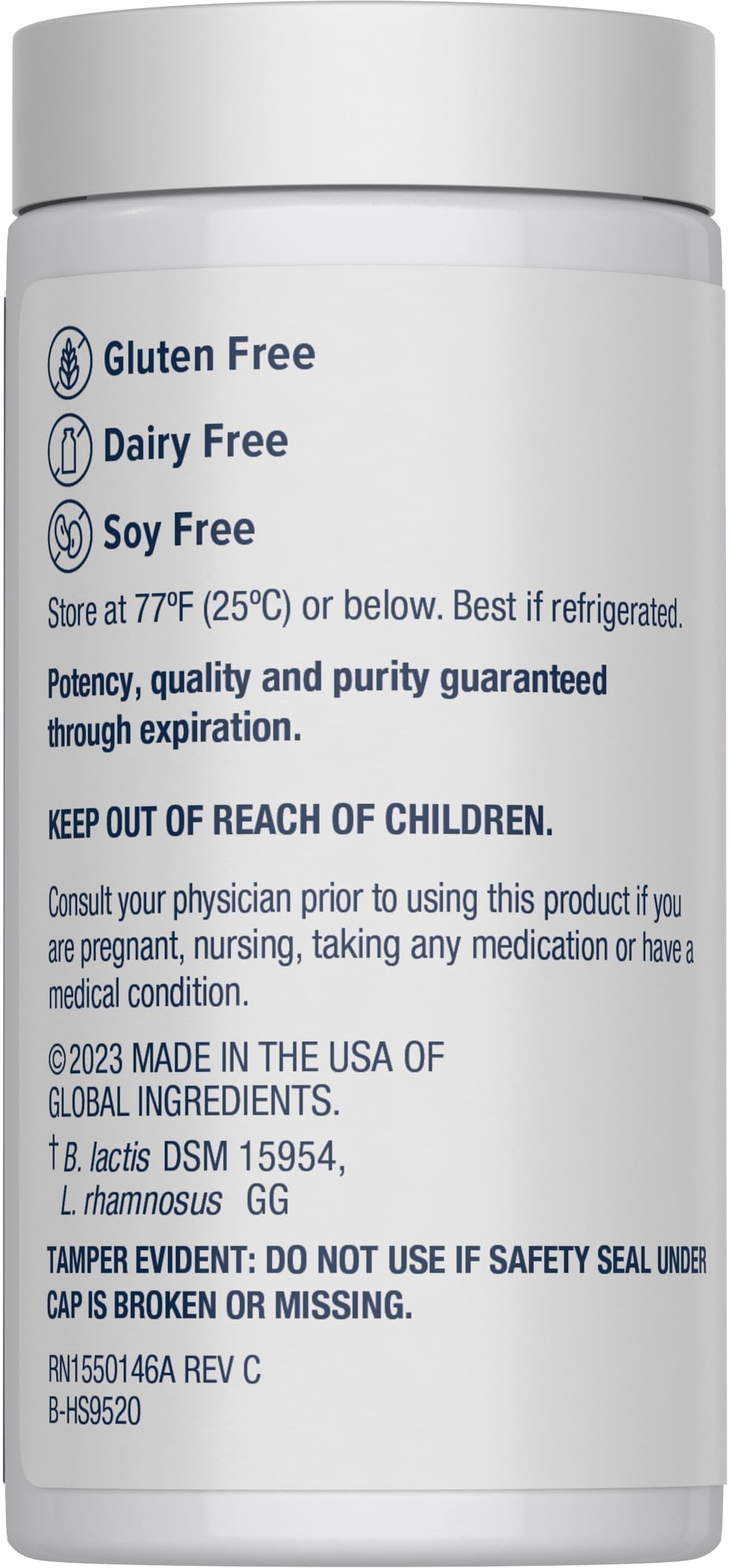 Renew Life Women's Probiotic Capsules daily-use setup showing convenient 30-count bottle for ongoing use.