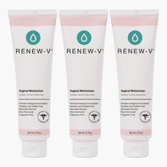 Renew-V natural vaginal moisturizer bottle pour for lasting hydration and comfort