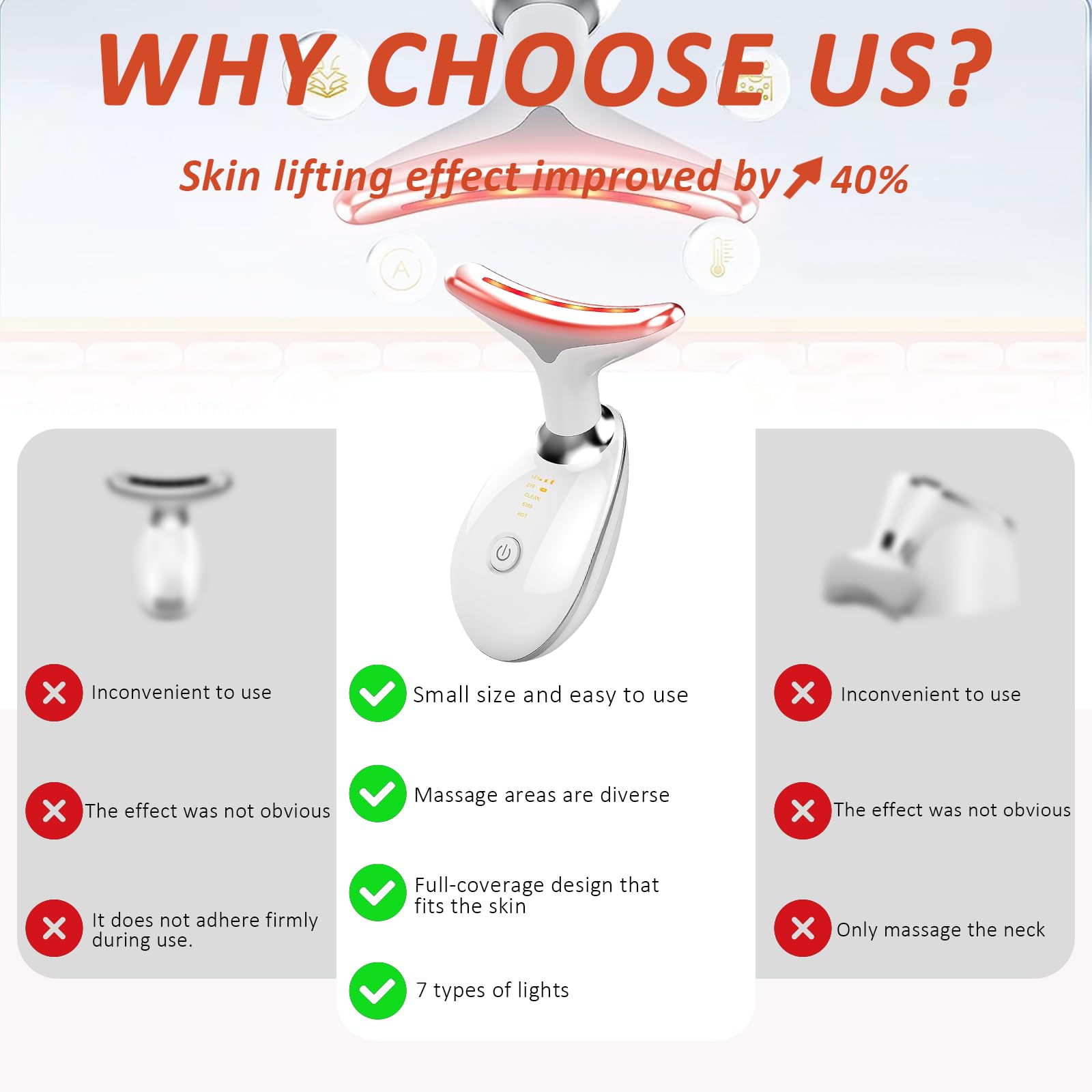 Renewalift portable skin care tool in white for on-the-go routines.