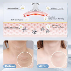 Renewalift soft vibration massage aids serum absorption for smoother application.
