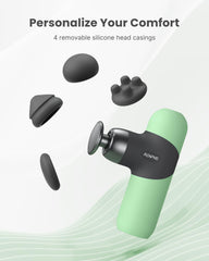 RENPHO deep tissue massager with four heads for targeted relief