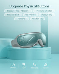 RENPHO Eye Massager supports wireless use with Bluetooth speakers for immersive relaxation.
