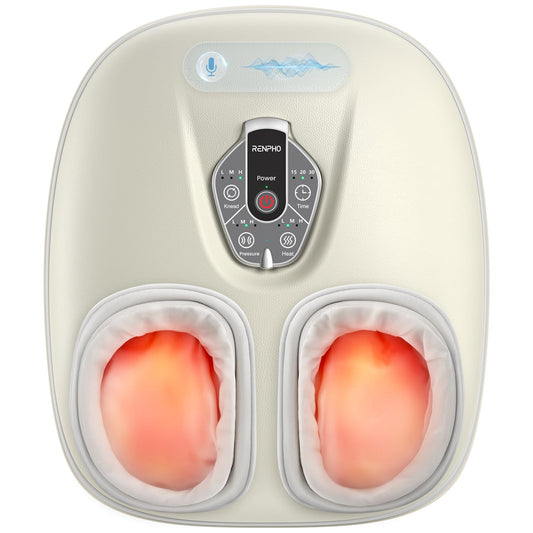RENPHO foot massager with 360 wrap for full-foot relaxation.