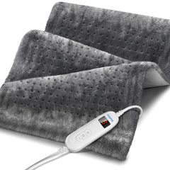 RENPHO heating pad with full back coverage for broad warmth and comfort.