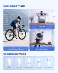 RENPHO Massager offers 8 modes across targeted zones from feet to thighs