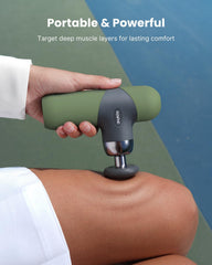 RENPHO Mini Thermal Massage Gun weighs 0.78 lb for easy portability.