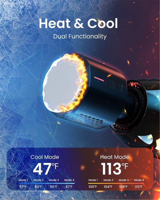 RENPHO Power+ Thermacool provides cold therapy to ease post-workout tension.