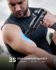 Heat and cold attachment provides temperature therapy with RENPHO Power+ Thermacool Deluxe.
