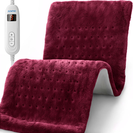 RENPHO XL heating pad back relief with full coverage