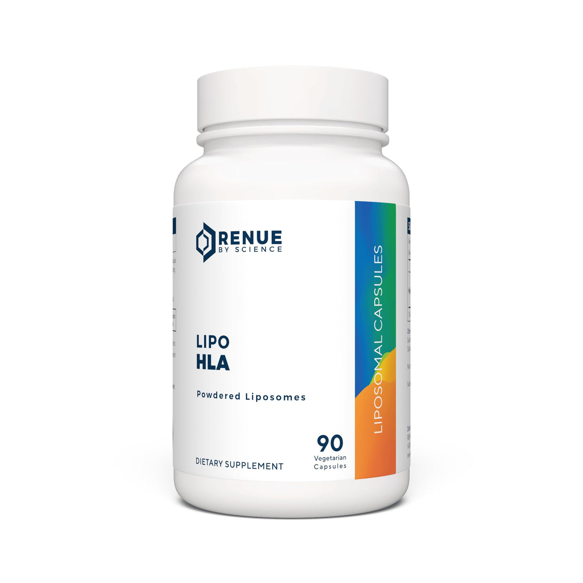Renue By Science LIPO HLA bottle pour highlighting hydration support for skin.
