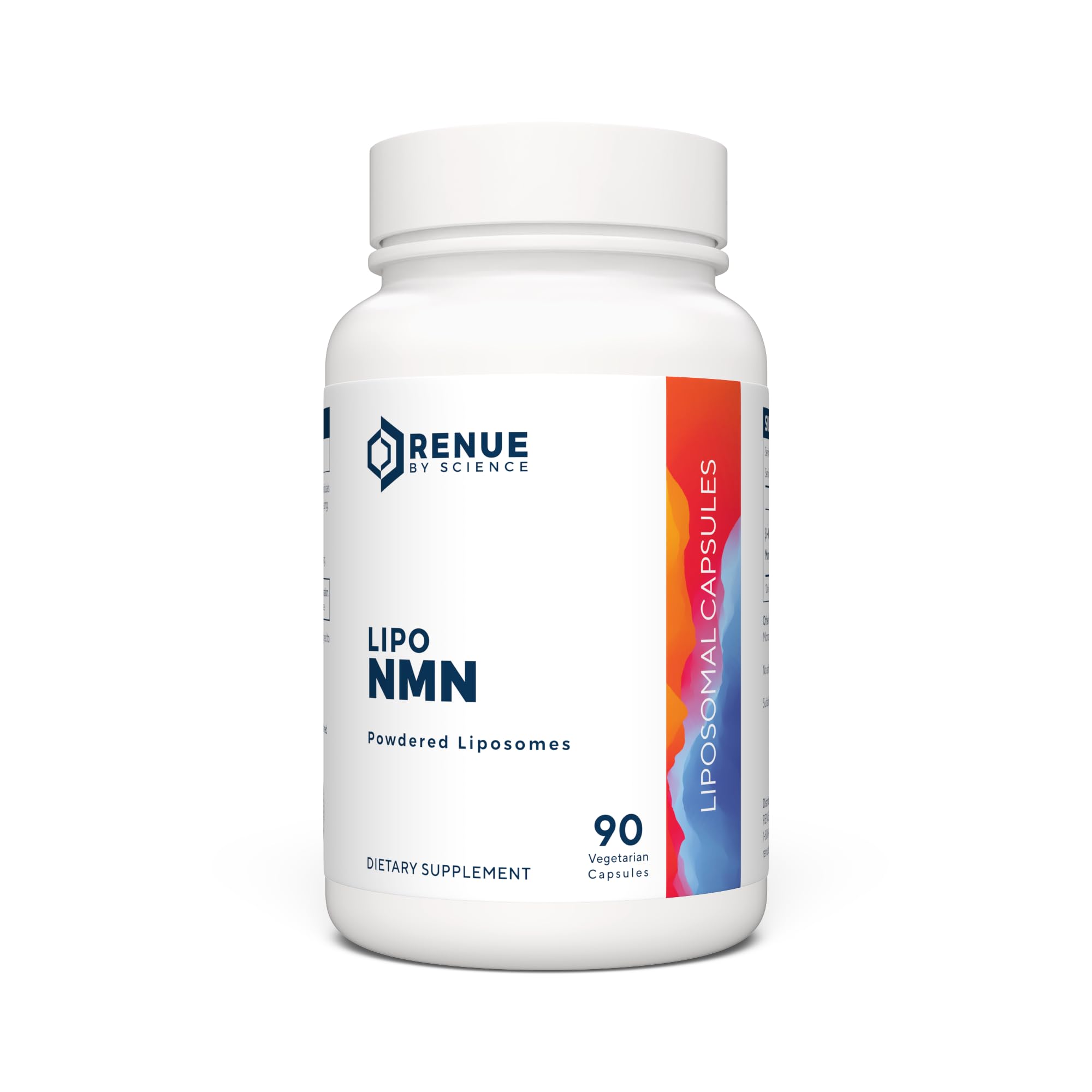 Renue By Science liposomal NMN capsules bottle for enhanced absorption