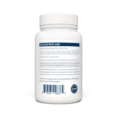 Close-up of Renue By Science resveratrol capsules and texture.