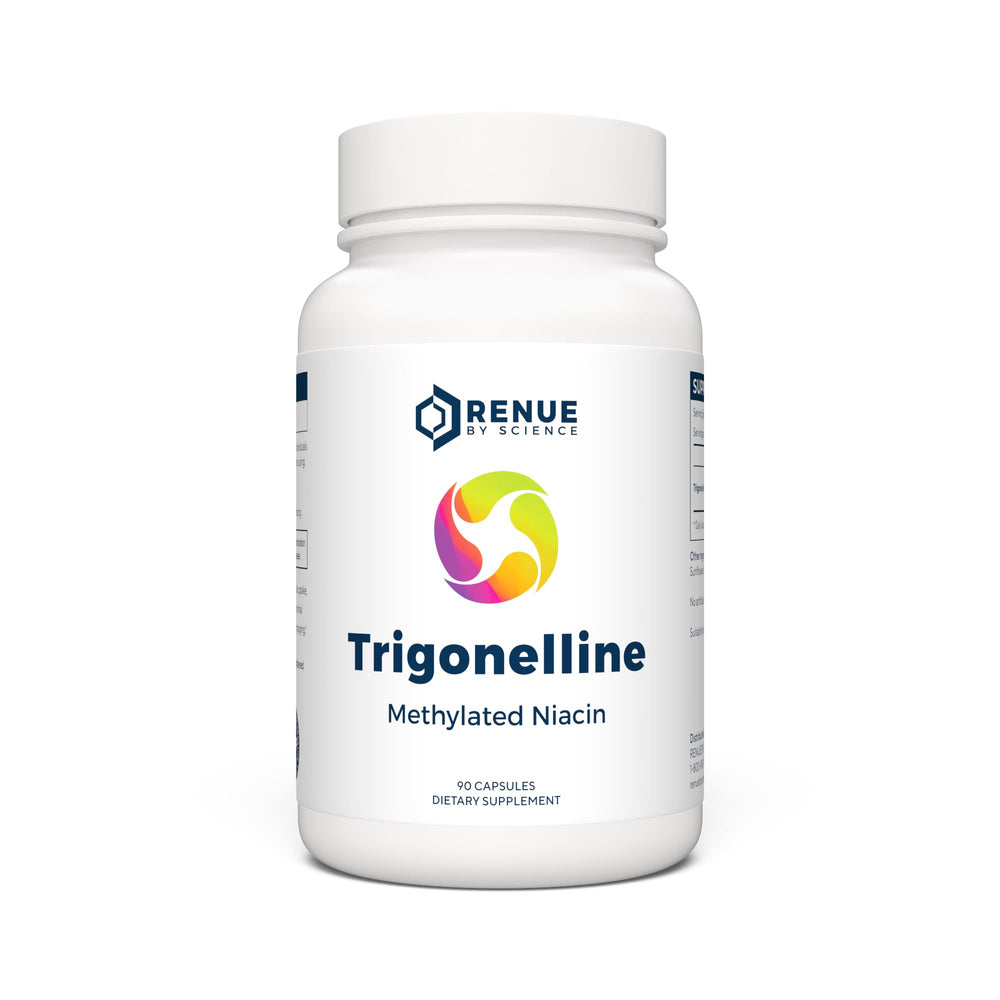 Close-up of Trigonelline capsules highlighting stability and absorption potential