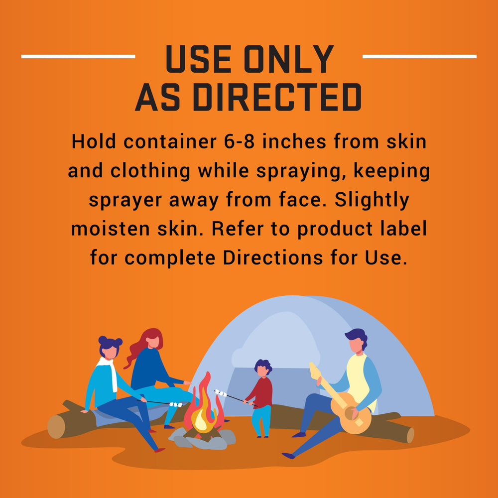 Long-lasting Repel Sportsmen Max protection in a portable can.