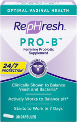 RepHresh Pro-B bottle-front two-pack display showing 5B CFUs.