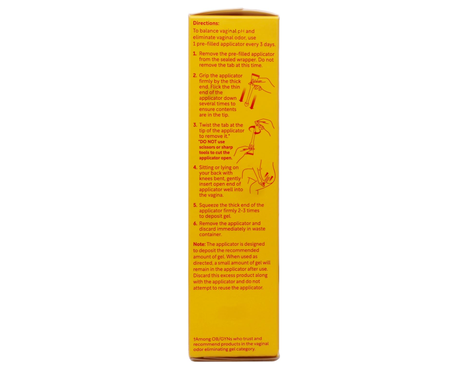 RepHresh Vaginal Gel estrogen-free badge displayed on box.