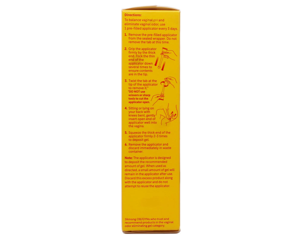 RepHresh Vaginal Gel estrogen-free badge displayed on box.