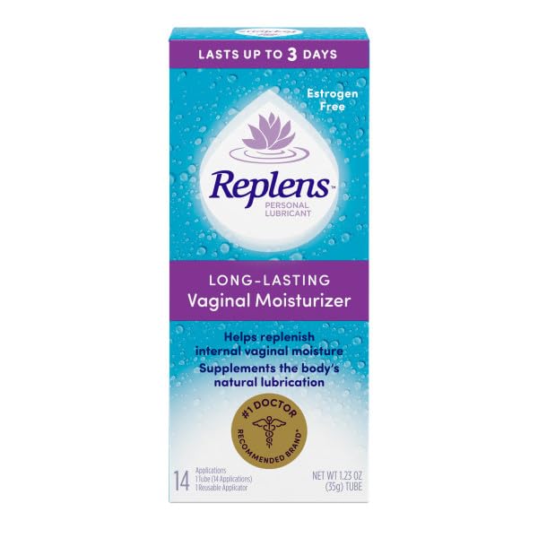 Reusable applicator included for easy, hygienic Replens applications.