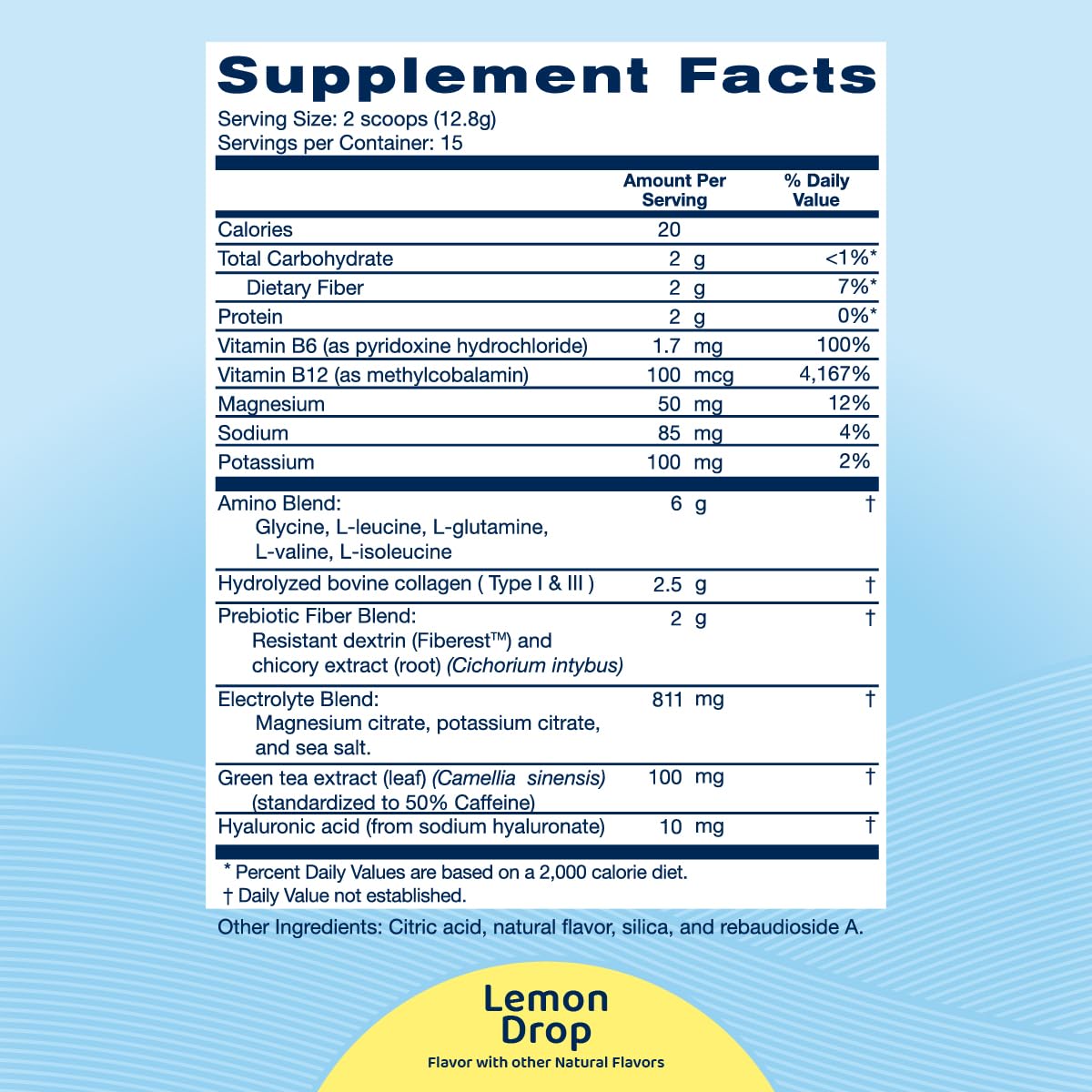 Close-up of amino acid blend signaling muscle recovery potential.