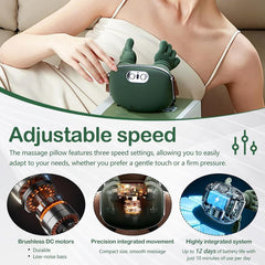 Rercarre neck massager USB-C charging for easy power