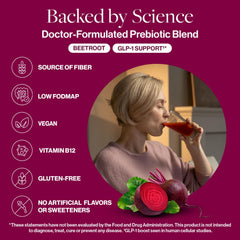 ResBiotic resG prebeet on-the-go pack emphasizes travel-friendly hydration.