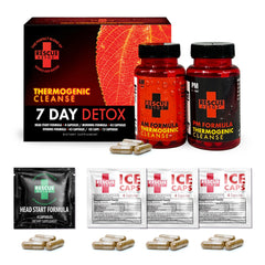 Rescue Detox bottle illustrating a full-body detox concept for daily use